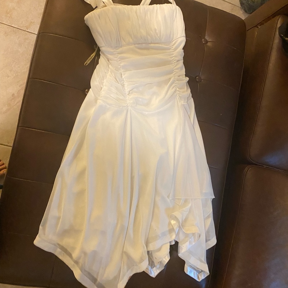 White dress
